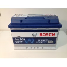 Akumulator Bosch S4 12V 70Ah 650A Start-Stop EFB, 0092S4E080